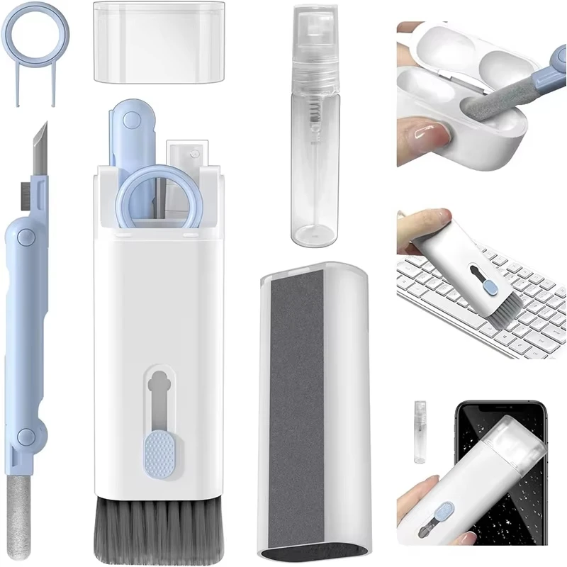 Screen Cleaning Kit - Kit di pulizia multifunzionale, spazzola per