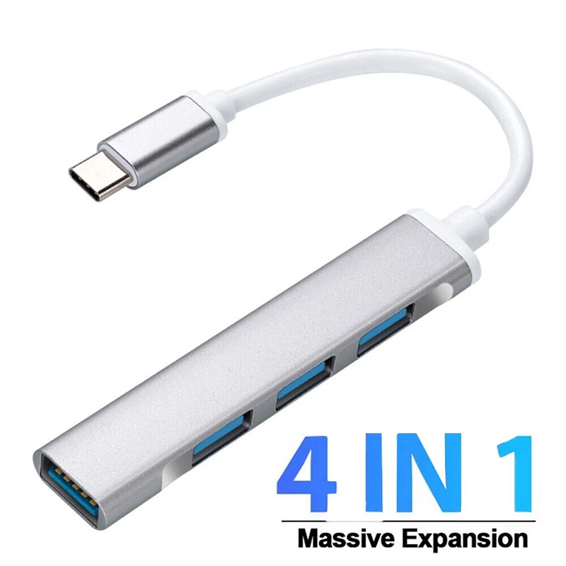 Laptop Accessories Macbook - Hub Extender 4-in-1 Tipo-C, Hub USB