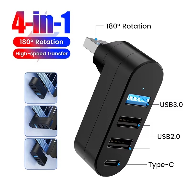 Laptop Accessories Macbook - Hub USB 3.0 Mini Splitter Box