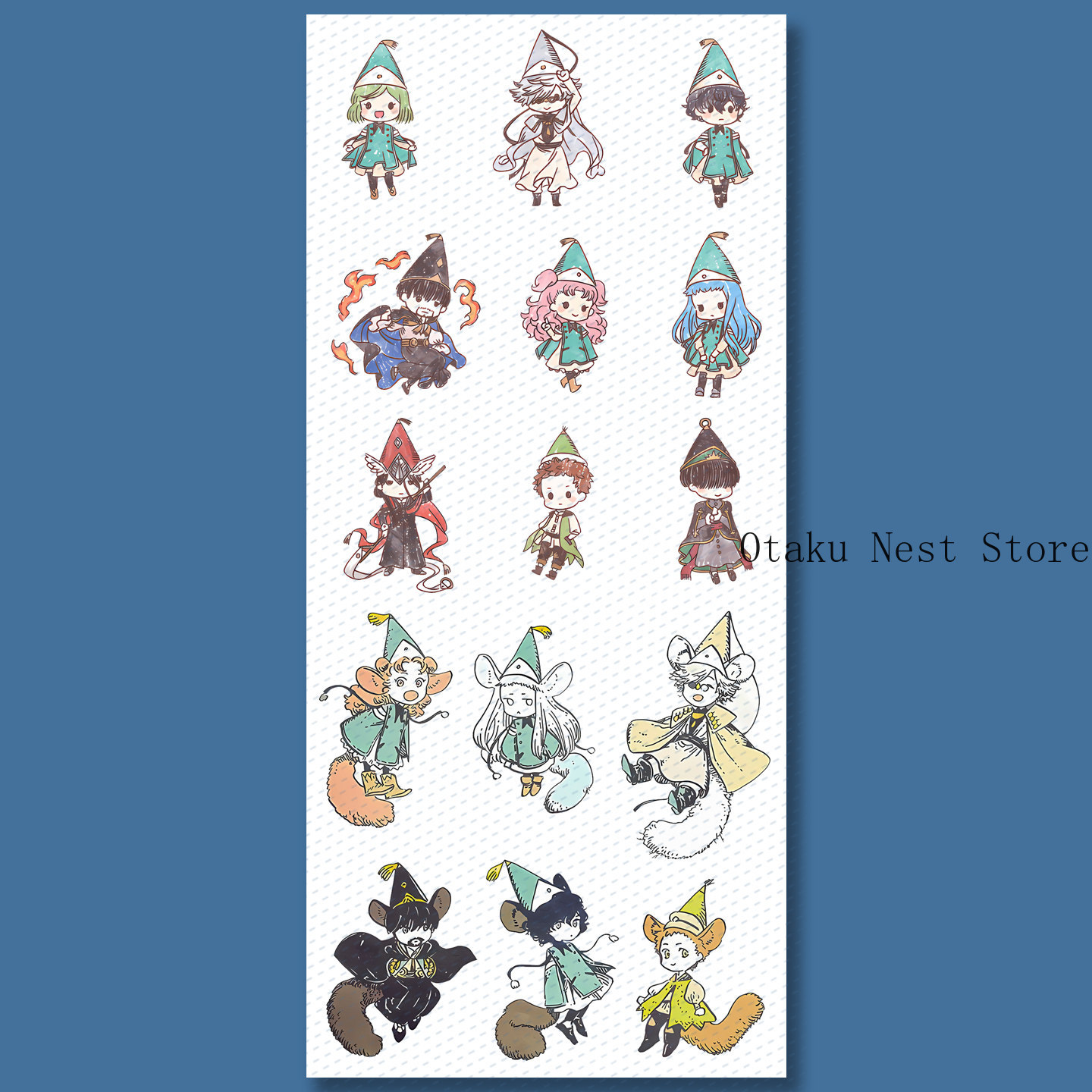 Adesivi Anime Q-version di Ate - Laptop Accessories Diy recensione e prezzo