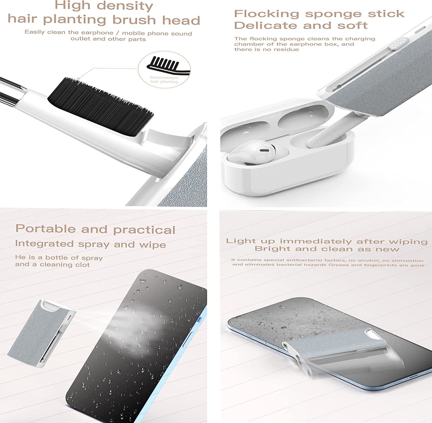 5 in 1 Kit spazzole per la pul - Screen Cleaning Kit recensione e prezzo