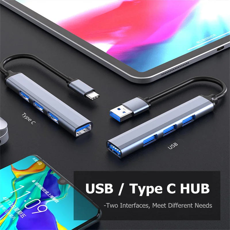 Hub USB-C a 4 porte 3.0/3.1-Sp - Laptop Accessories Macbook recensione e prezzo