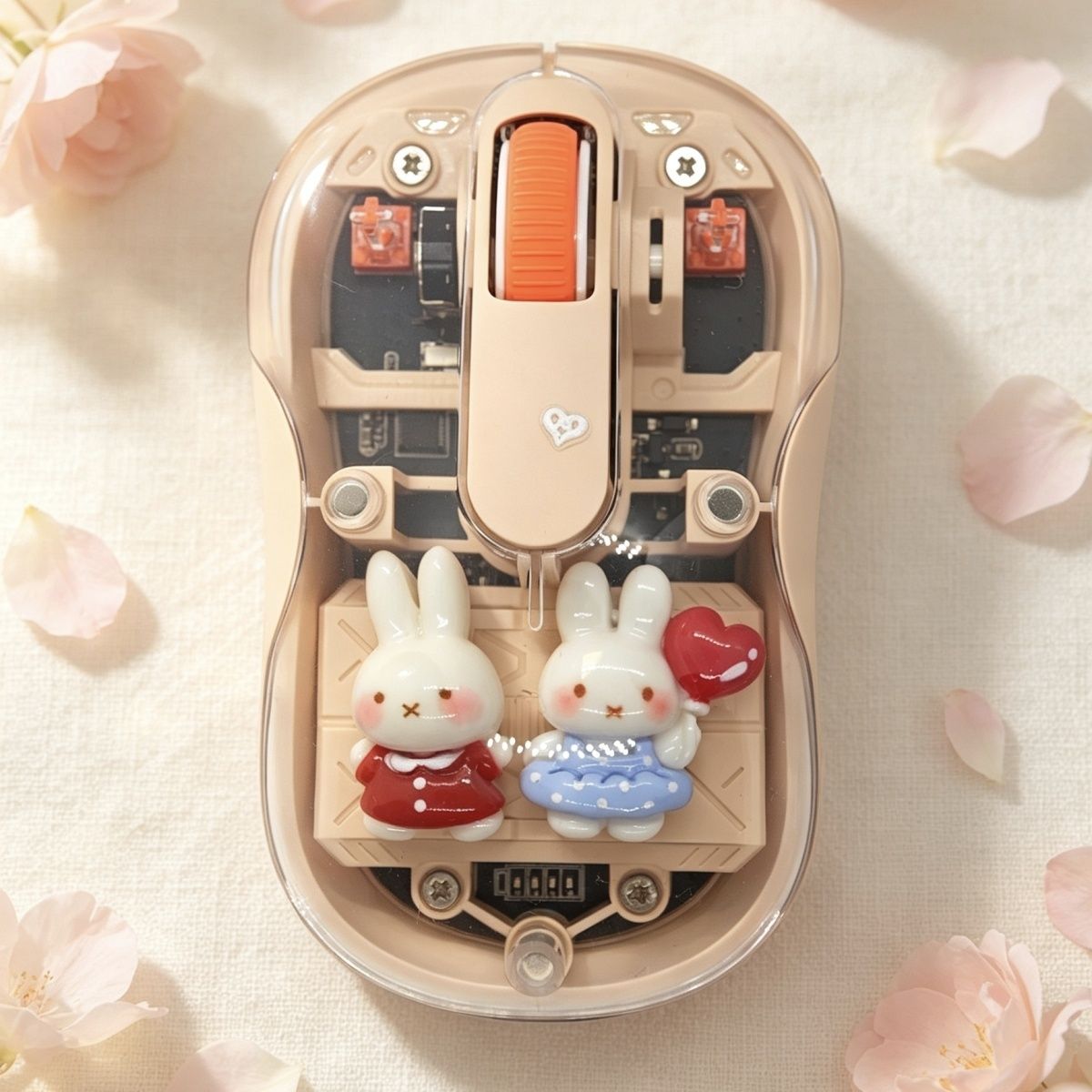 Mouse Wireless Trasparente Fai - Laptop Accessories Diy recensione e prezzo