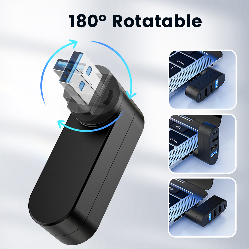 Hub USB 3.0 Mini Splitter Box  - Laptop Accessories Macbook recensione e prezzo
