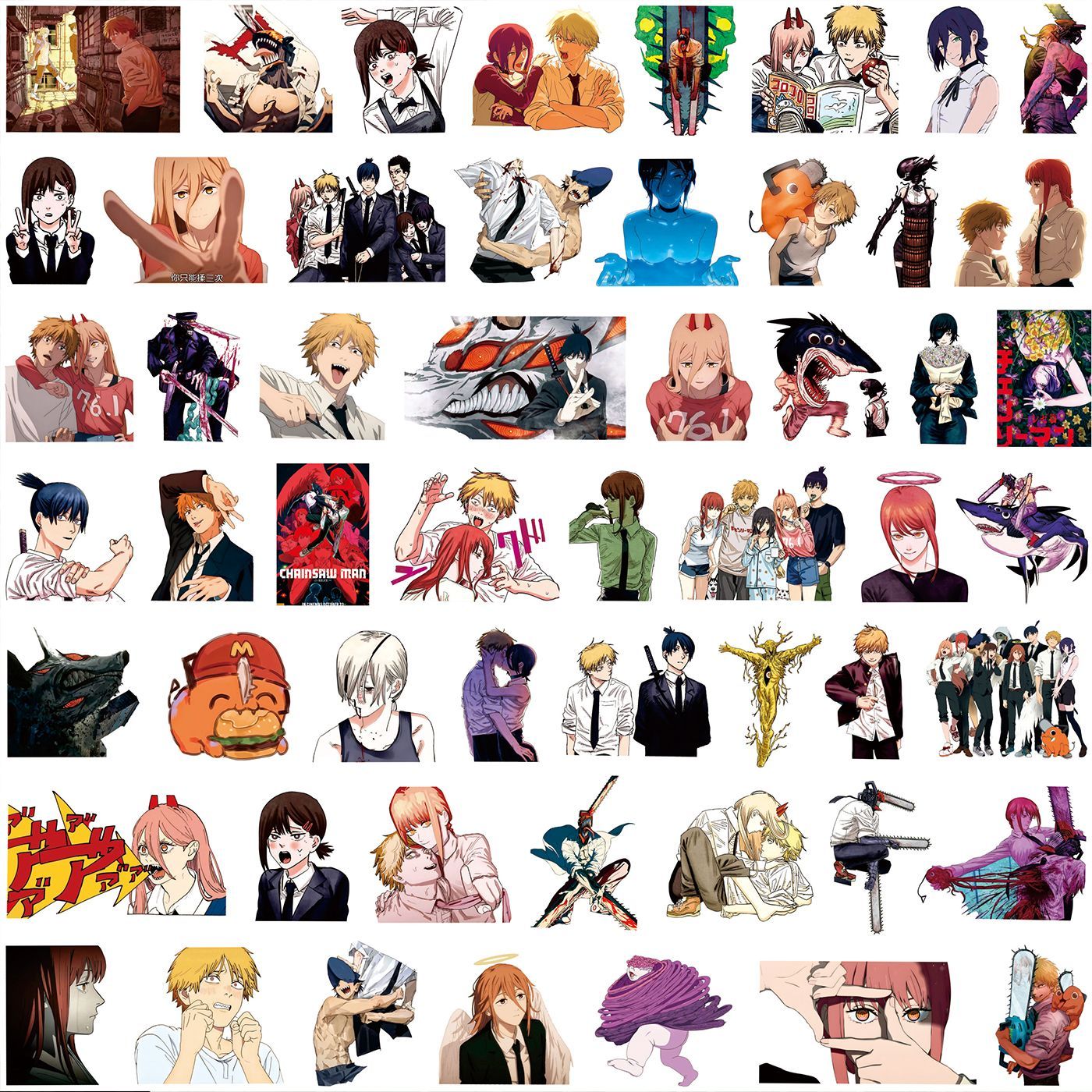 Adesivi Kawaii Chainsaw Man Re - Laptop Accessories Gifts For Men recensione e prezzo