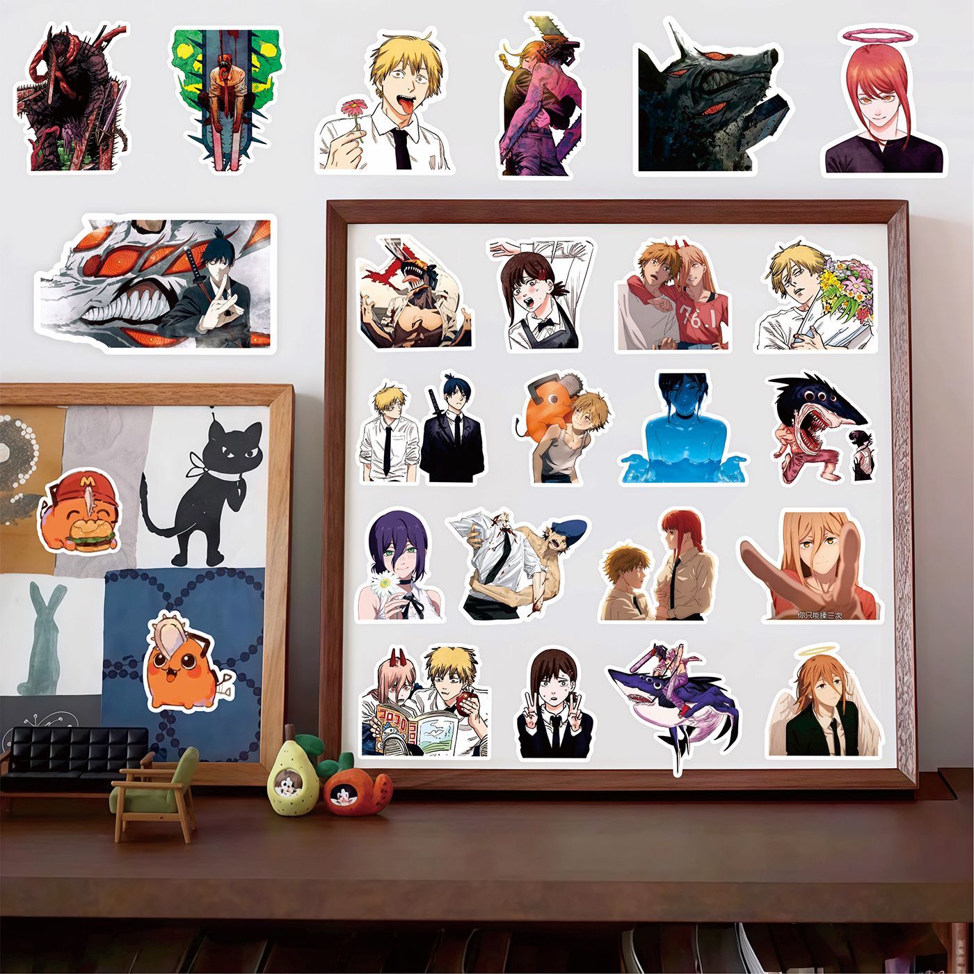 Adesivi Kawaii Chainsaw Man Re - Laptop Accessories Gifts For Men recensione e prezzo